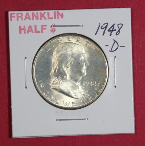 1948-D FRANKLIN HALF DOLLAR   *UNCIRCULATED*