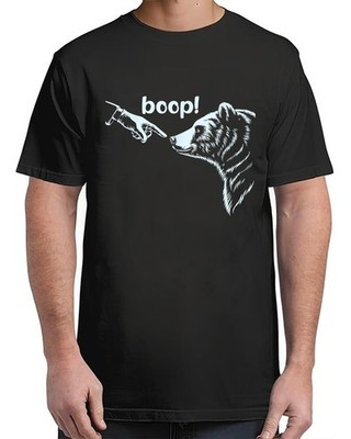National Park Bear Boop Bear Nose Boop Bear for Adult S-4XL T-Shirt
