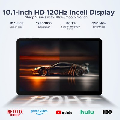 POCKAM P10 Pro Android 16 Tablet 10.1 inch Tablet 48GB+128GB