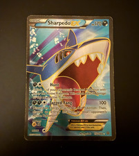 Sharpedo EX Full Art Ultra Rare Holo 152/160 XY Primal Clash 2015 Pokémon on eBay