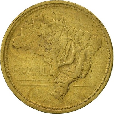 ブラジル　クルゼイロ　CRUZEIRO E.C. 　ヴィンテージ　M Brazil 1 Cruzeiro Coin | KM558 | 1942 - 1956 | eBay