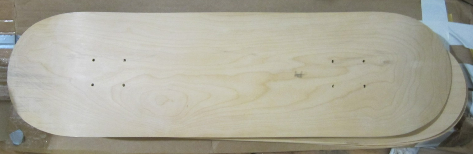 Skateboard Blank Deck Birke Plain 8.50 für Deko, Graffiti, Möbelbau, DIY