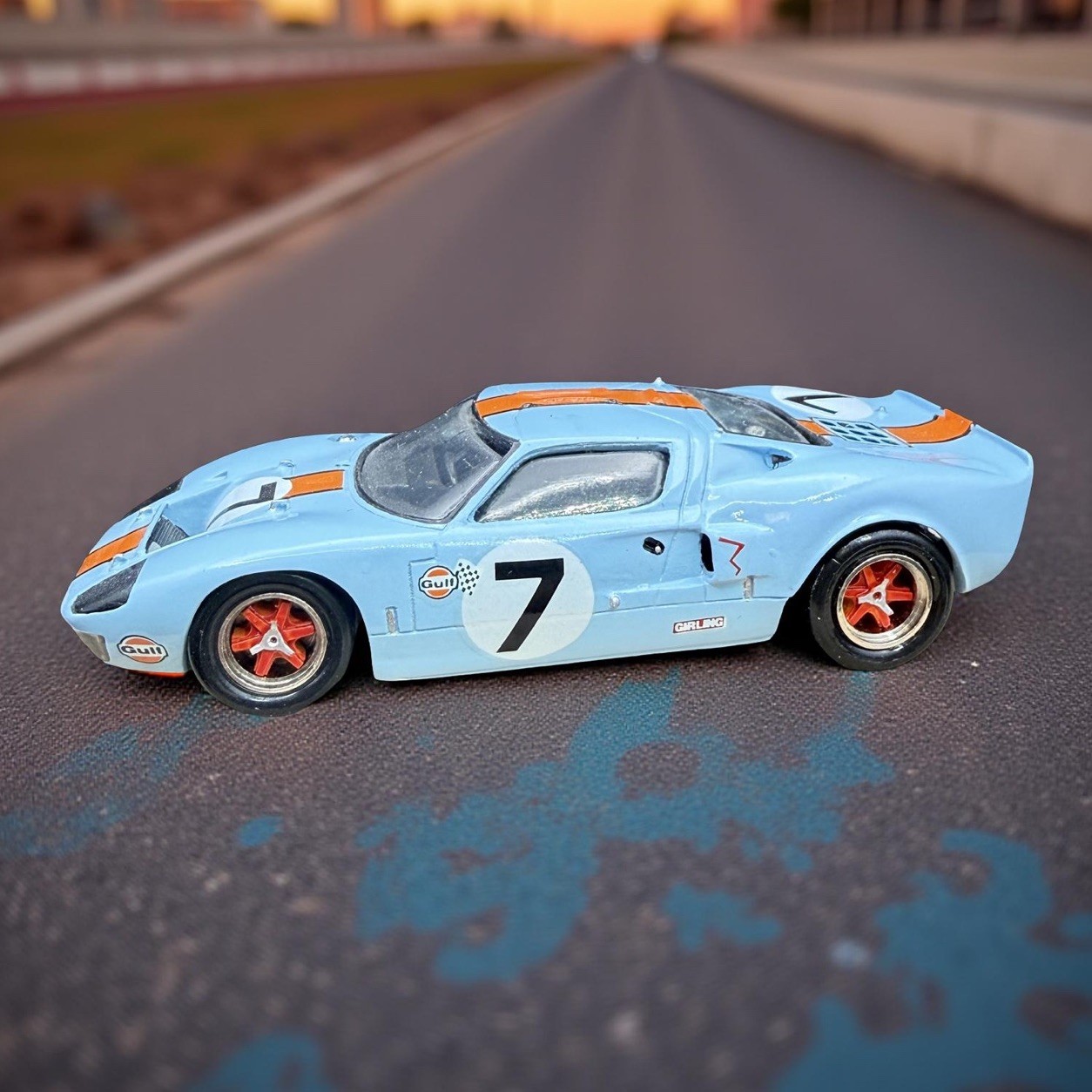 Record Models Ford GT40 Gulf #7 1:43 Resin Hand Built Vintage France