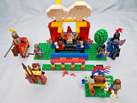 LEGO Castle: Knight's Challenge 1584 100% complete except for 2 feathers
