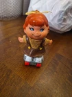 Vtg 1971 Mattel Hot Wheels Small Shots Breezy Bridget Doll Redline Skates