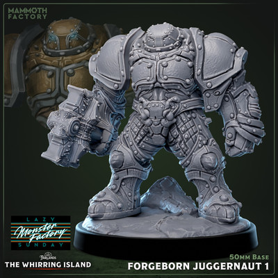 ForgeBorn Juggernaut -Dungeons and Dragons- Monster - Mammoth Factory
