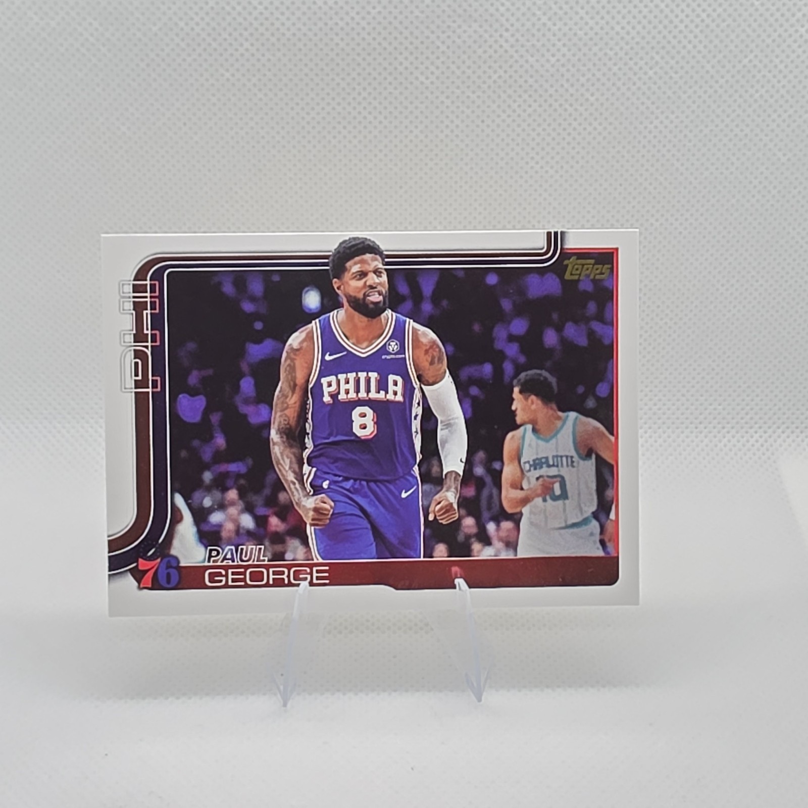 2025 Topps Paul George Golden Mirror SSP #23 76ers