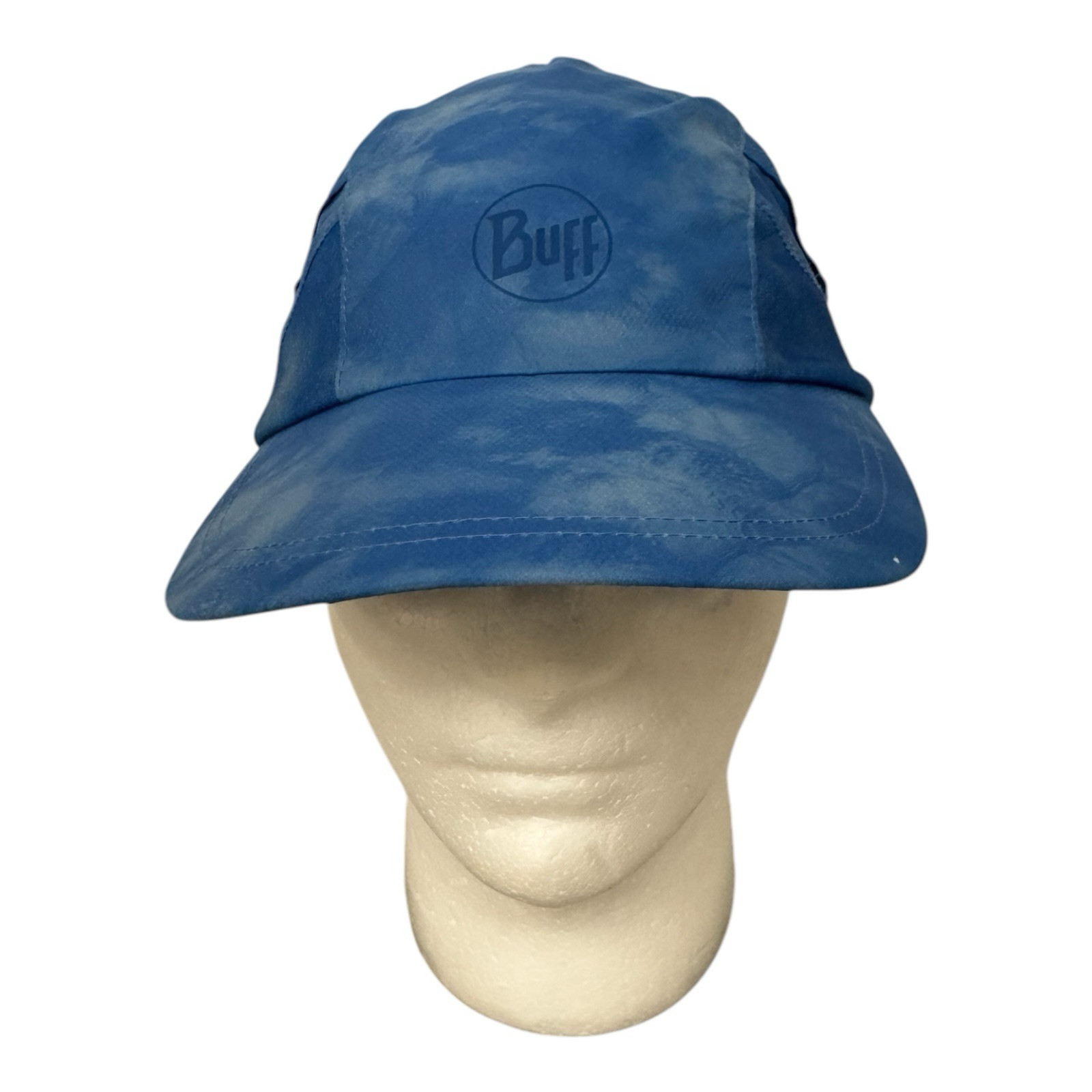 Buff Pro Run Cap Polyester Hat Lightweight Blue - image 1