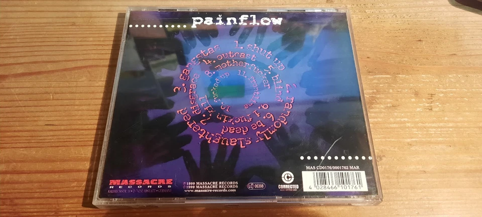 Painflow - "audio-visual-aids" - Original 1st press CD von 1999 - Bild 3 von 3