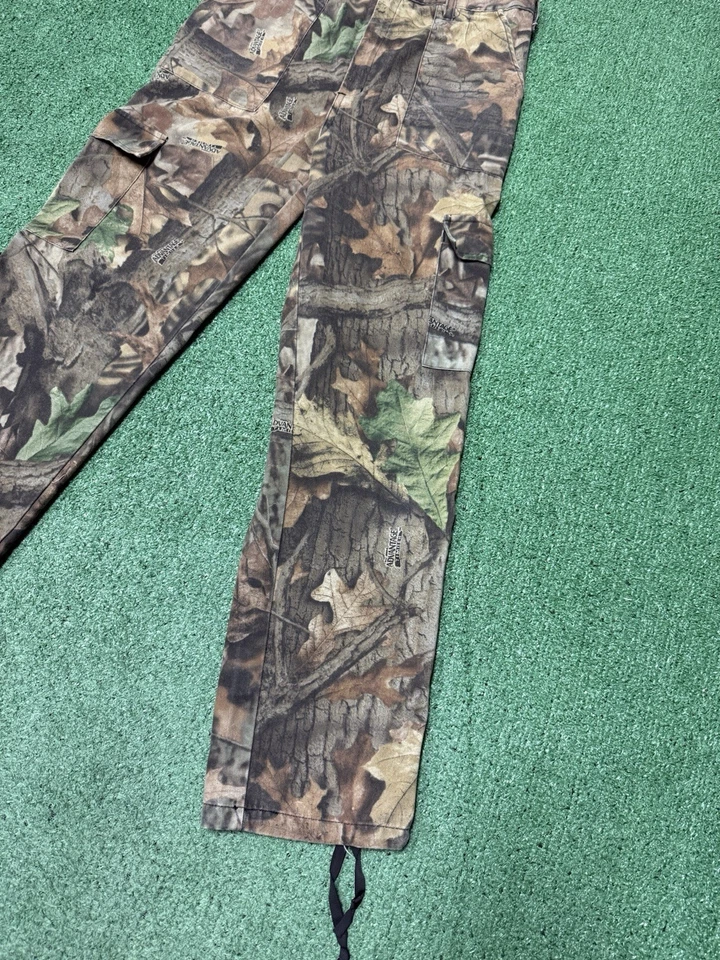 Pantalones cargo vintage Y2K Tru-Spec camuflados para mujer talla 30x28 grunge naturaleza senderismo Foto 2 de 4