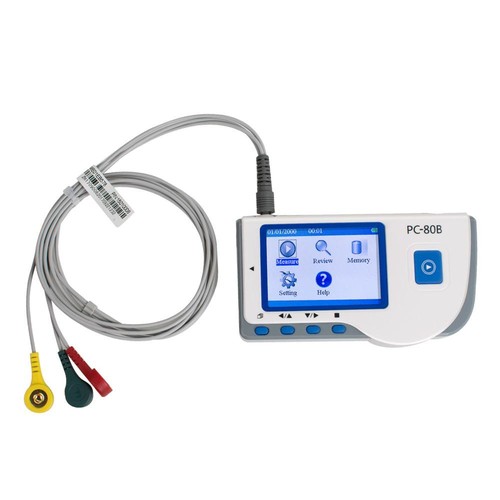 Handheld tragbarer EKG Herzmonitor PC80B Farbbildschirm Tracker - Bild 1 von 12
