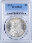 1885-O $1 Morgan Silver Dollar MS65 PCGS 61214616