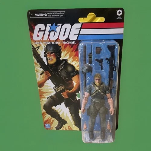 ROCK N ROLL GI Joe Classified Series Retro Carded 6" action figure Hasbro