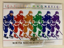NIKITA KUCHEROV 2021-22 UPPER DECK HOCKEY SERIES 1 ELECTROMAGNETIC - GOLD SP