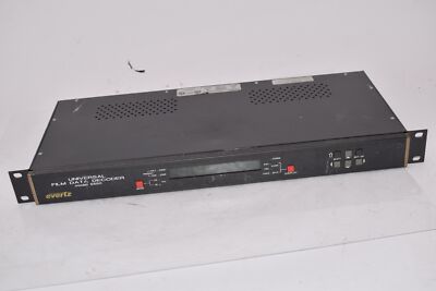 EVERTZ Universal Film Data Decoder Model 5550 - For Parts 
