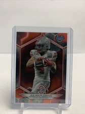 2023 Bowman Best University - Orange Prism #72 Julian Fleming 25/25 OSU