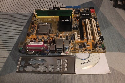 ASUS P5B-MX, REV. 2.04G. LGA 775 Intel i946G Motherboard +CPU E2180 +RAM 1Gb+I/O