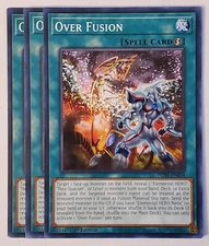 Yugioh x3 Over Fusion POTE-EN054 Common 1st Edition 