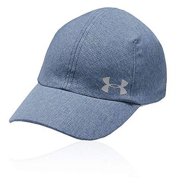 Кепка Under Armour Launch Run Cap Приглушенно-синяя Фиолетовая в сумерках Серебристая Светоотражающая Один размер 4690₽