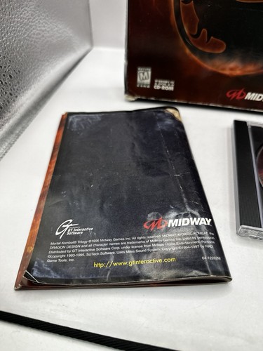 Mortal Kombat Trilogy VGA 1997 Windows PC BIG BOX Ultra Rare! - Picture 4 of 18