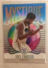 2020-21 Mosaic Joel Embiid #4 Sapphire Mystique