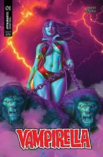 VAMPIRELLA #1 (MARK SPEARS PURPLE RAIN VARIANT)(2025) COMIC BOOK ~ DYNAMITE