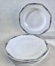 Christopher Stuart Southwest 9.25” Soup Salad Bowls Set Of 4