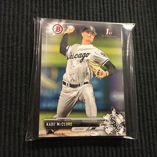 (10) 2017 BOWMAN DRAFT #BD-173 KADE MCCLURE PROSPECT LOT  CHICAGO WHITE SOX