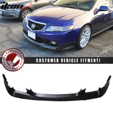 Fits 04-05 Acura TSX OE Style Front Bumper Lip Spoiler Bodykit Unpainted - PU