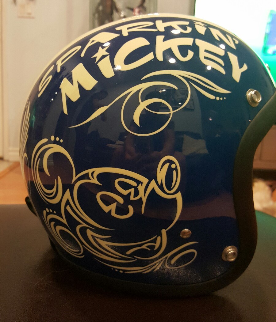 セキュリティ・セーフティ M3153 TOYS McCOY BUCO HELMET SMILE BUCO BUCO RAT FINK Jet Helmets Toys McCOY Baby buco Size S/M (56