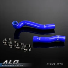 Fit For 1999-2006 BMW E46 M3/330/328/325 Blue Silicone Radiator Hose+Clamps Kit