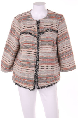CANDA by C&A Jacket Ethno Wool-Blend 3/4-Sleeves D 44 multicolor NEW