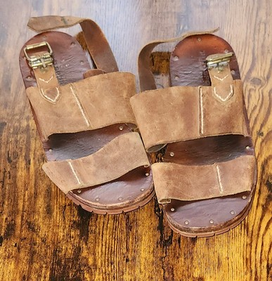 ralph lauren leather sandals
