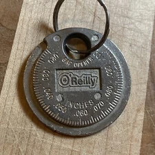 O'Reilly Autoparts Spark Plug Gap Tool Gauge Tool Accessory Keyring Keychain