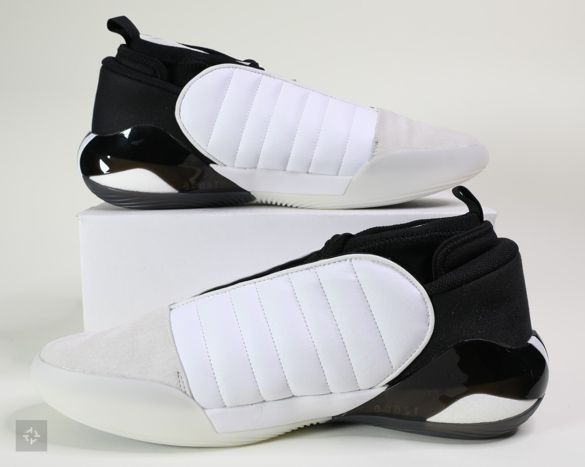 Adidas Harden Volume 7 Stormtrooper White Black Shoes Men's Size