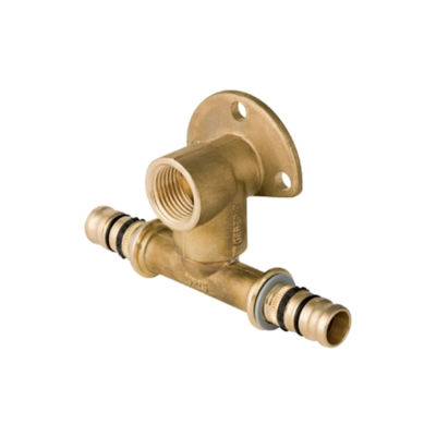 Geberit Mepla Wandscheibe Armaturenanschluss T-Stück Anschluss 20mm Pressfitting