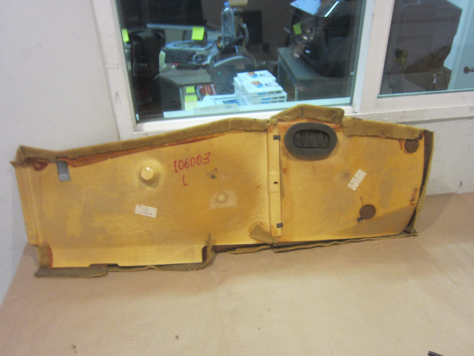 Ferrari 550 - LH Driver Side Tunnel Carpet - P/N 64947100 - 64585200