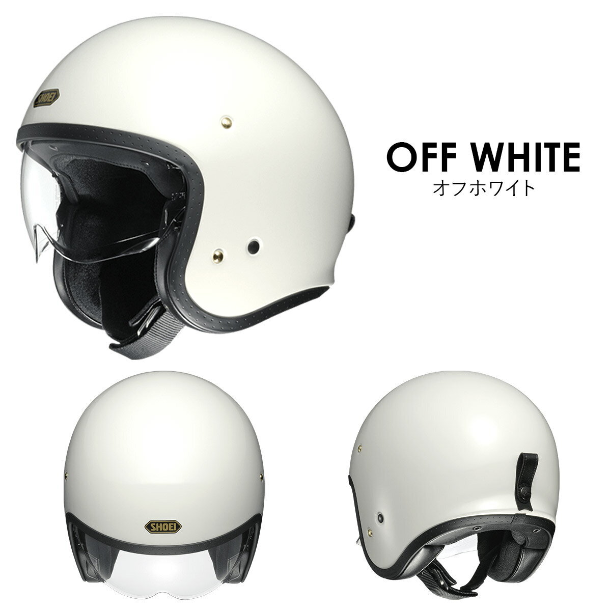 美品　2023/9月製造　SHOEI JO オフホワイト　サイズXL 美品2023/9月製造SHOEI JO オフホワイトサイズXL