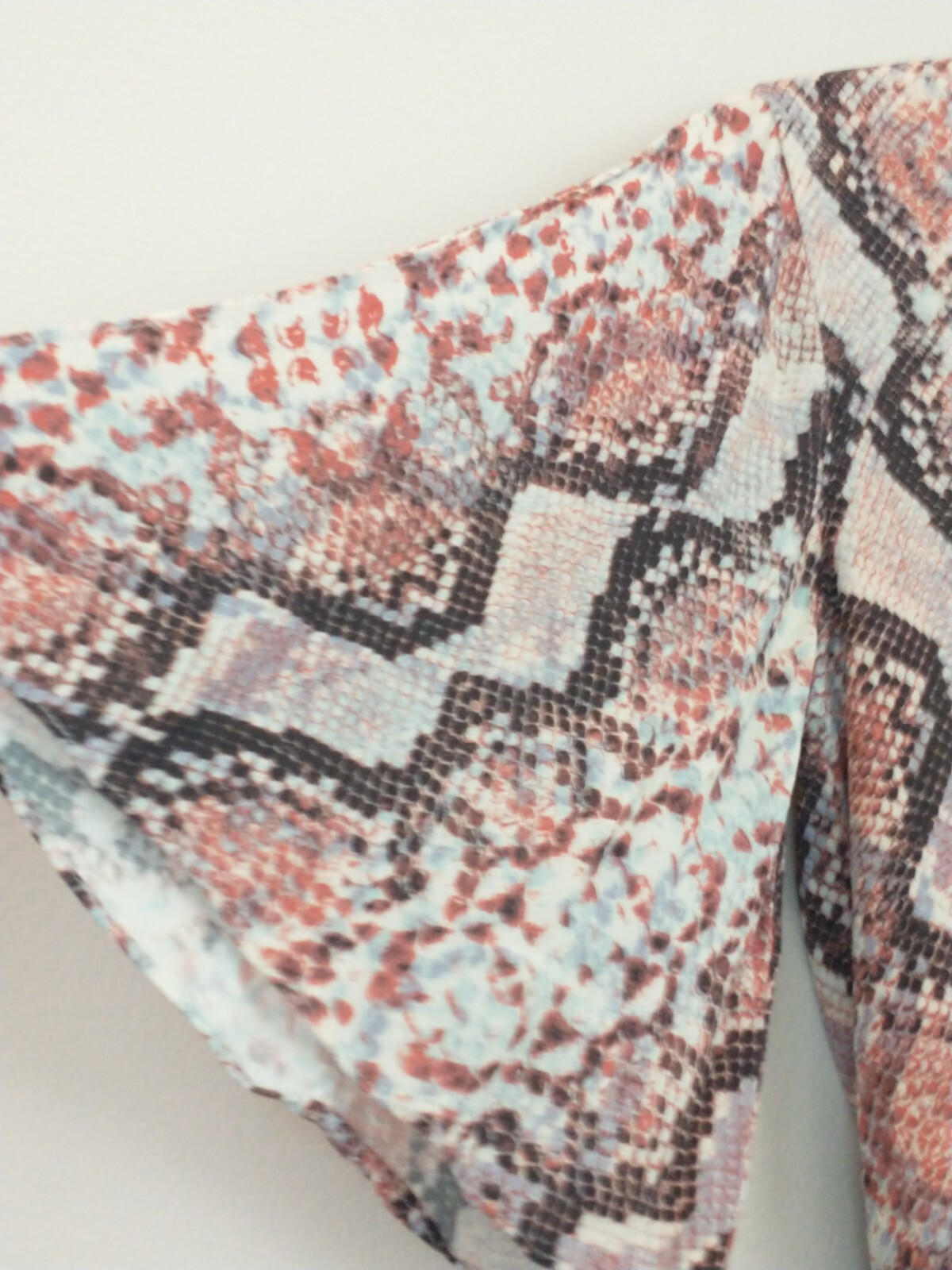 Lovers + Friends Pink Python Snake Print Kimono L… - image 6