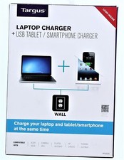 Targus Laptop Charger  USB Tablet/Smartphone Charger