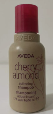 Aveda Cherry Almond Shampoo Restores Hair Softness Shine Weightless 1.7 oz 50mL