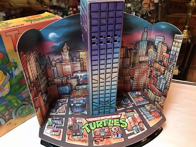 1990 TEENAGE MUTANT NINJA TURTLES TOWER OF DOOM GAME TMNT