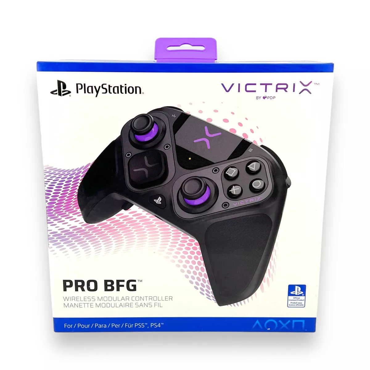 PDP Victrix Pro BFG Video Game Controller 052-002-BK for Sony Playstation 4 5 PC PDP Victrix Pro BFG Video Game Controller 052-002-BK for Sony Playstation 4 5 PC