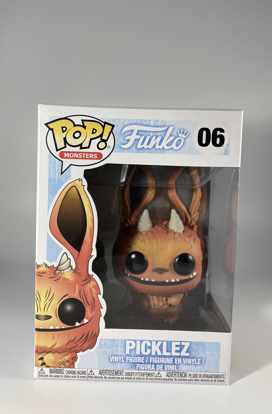 Funko Pop! Monsters Picklez Wetmore Forest 06 Fall Series Orange W/ Protector