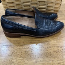 Madewell The Frances Loafer H2419 Black Leather Cloudlift Lite Padding Women 7