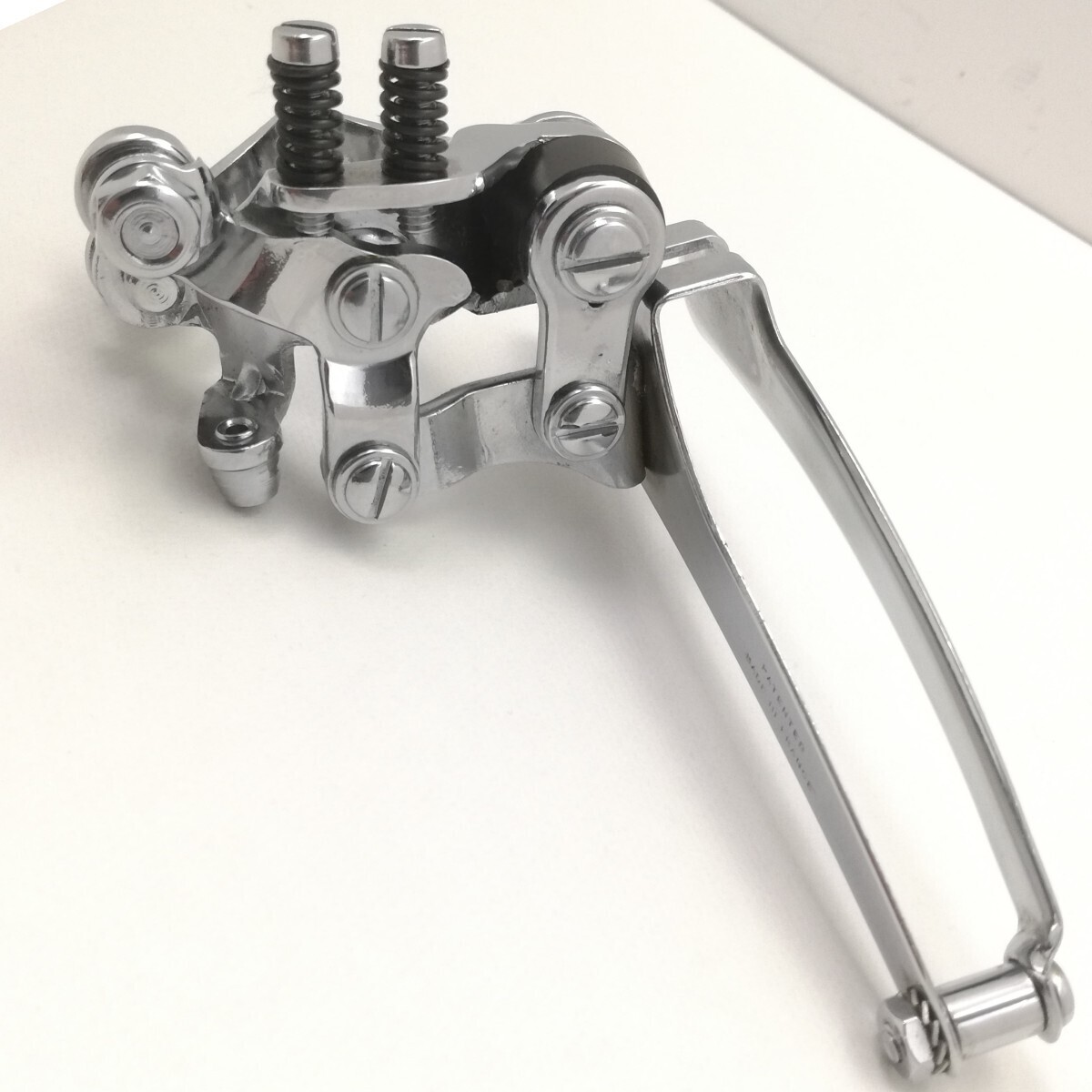 Huret Luxe Lux F Mechanism Front Derailleur Made In France Huret Luxe Lux F Mechanism Front Derailleur Made In France