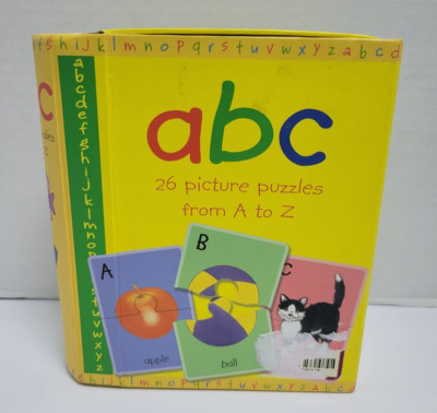 2006 ABC 26 Picture Puzzles  Backpack Books Preschool Homeschool Learning