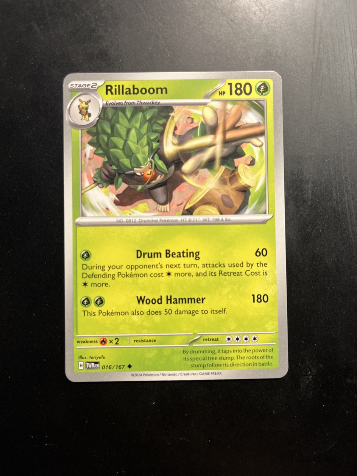 Rillaboom - 16/167 Twilight Masquerade - Pokémon TCG