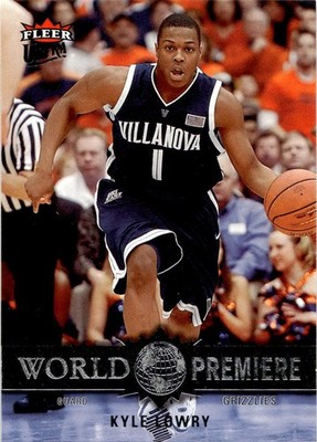 2006-07 Ultra #221 Kyle Lowry WORLD PREMIERE GRIZZLIES ROOKIE