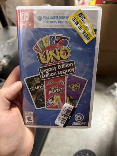 Uno Legacy Edition (Code In Box) (Nintendo Switch) Brand New